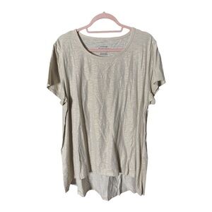 #6 Chicos Cream & Gold Shirt